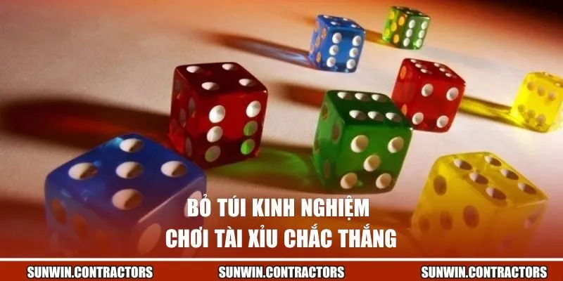 Bỏ túi kinh nghiệm chơi Tài Xỉu chắc thắng 